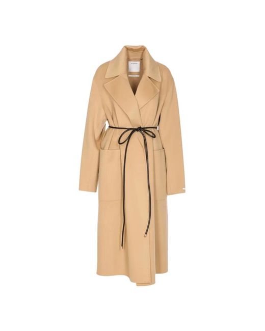 Sportmax Abate Coat in het Natural