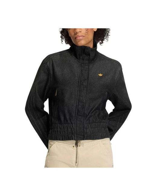 Adidas Black Denim Jackets