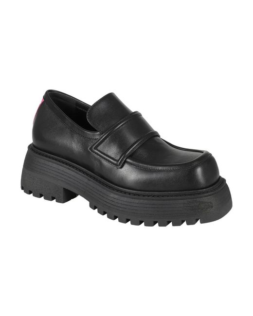 3Juin Black Loafers