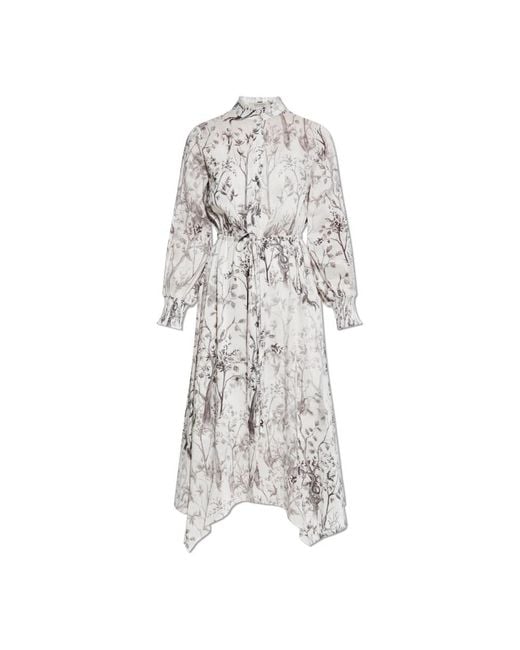 AllSaints Midi Dresses in het White