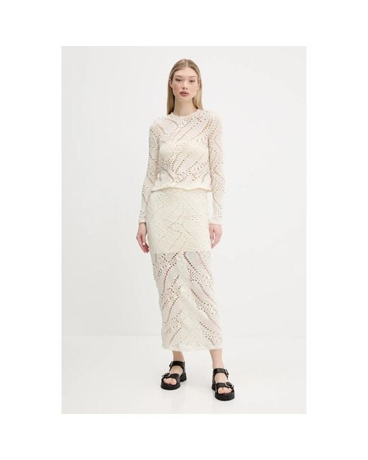 Desigual Woolf Rok in het Natural