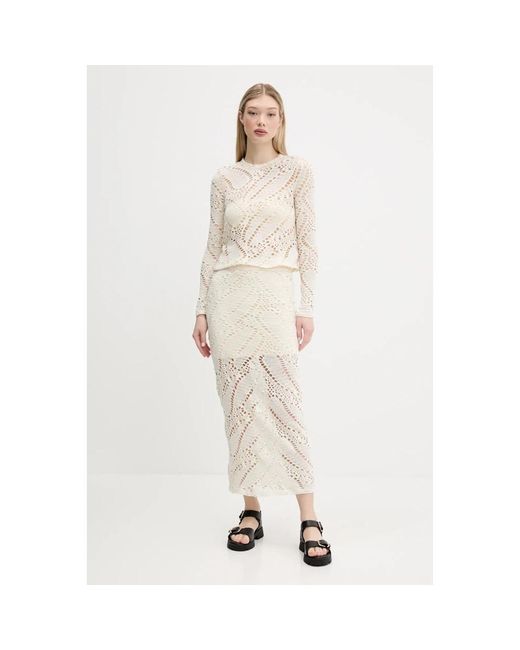 Desigual Woolf Rok in het Natural
