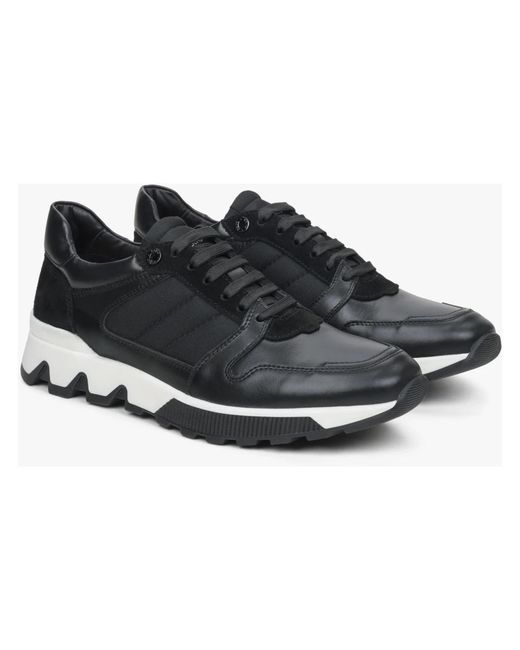 ESTRO Black Sneakers for men