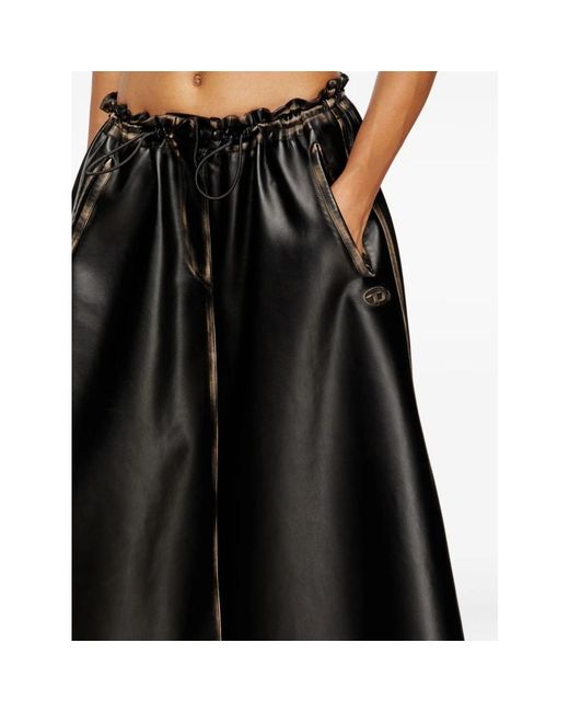Gonna Midi 'O-Blivion' di DIESEL in Black