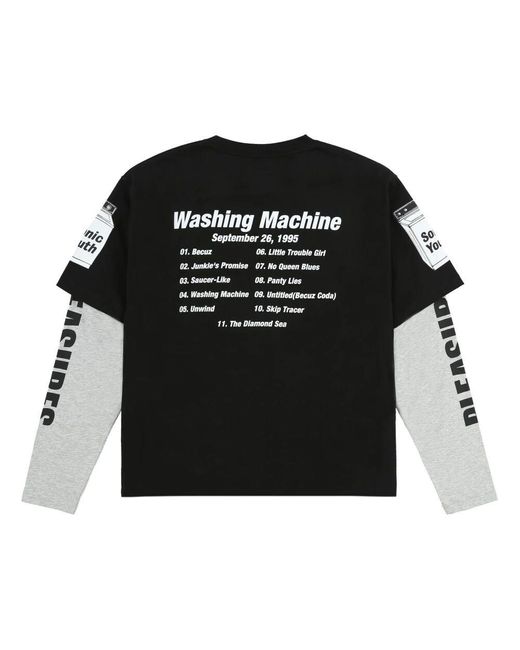 Sweatshirts Pleasures de hombre de color Black