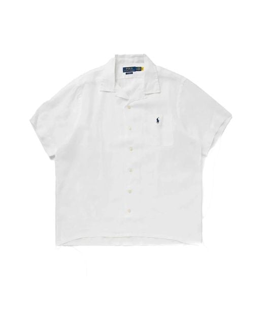 Polo Ralph Lauren White Short Sleeve Shirts for men