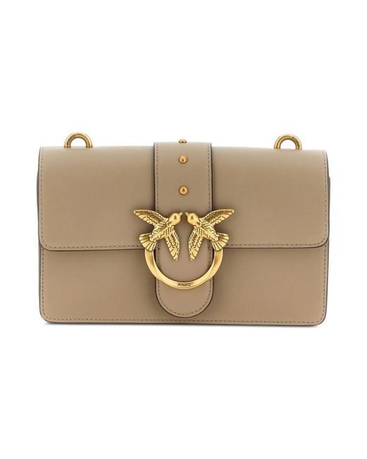 Pinko Natural Cross Body Bags