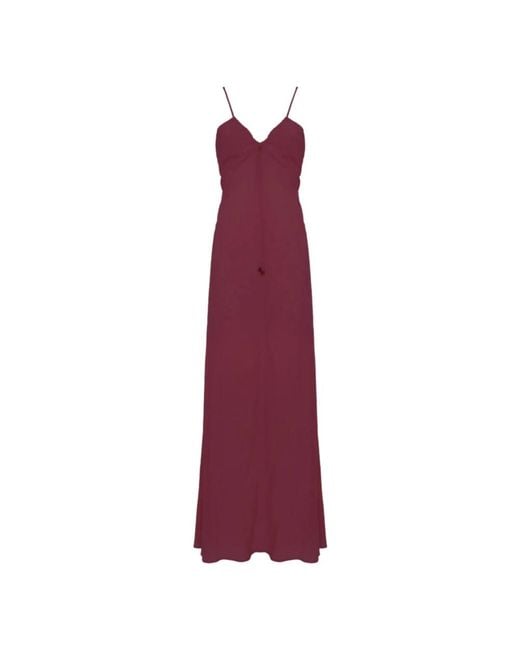 Soallure Purple Maxi Dresses