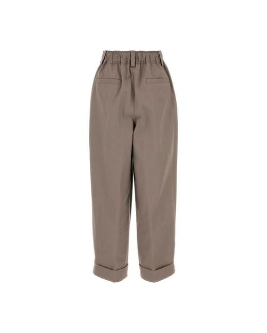 Marni Brown Wide Trousers