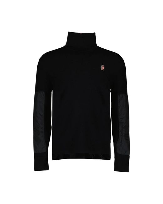 Knitwear > turtlenecks Moncler pour homme en coloris Black