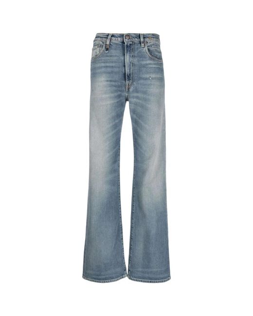 R13 Blue Flared Jeans