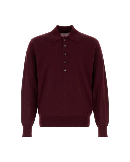 Dries Van Noten Red Polo Shirts for men