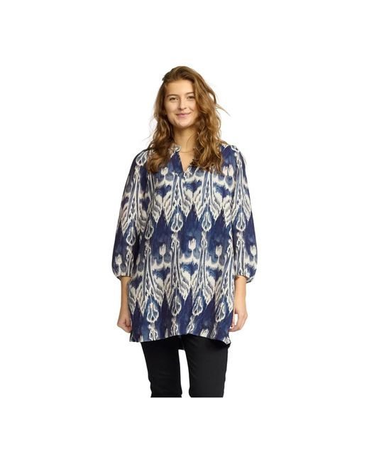 Blouses 2-Biz de color Blue