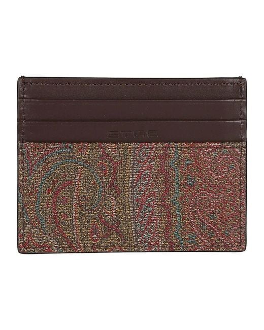 Etro Brown Wallets & Cardholders