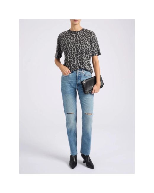 Slim-Fit Jeans Anine Bing en coloris Blue