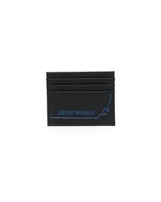 Emporio Armani Black Wallets & Cardholders for men