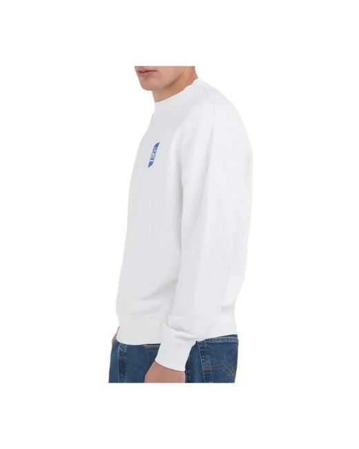 Replay Off sweatshirt elevate casual style in White für Herren