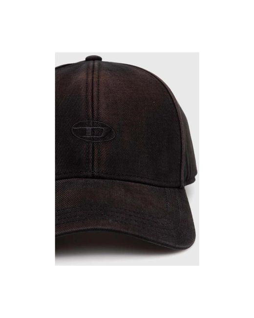 DIESEL Caps in het Black voor heren