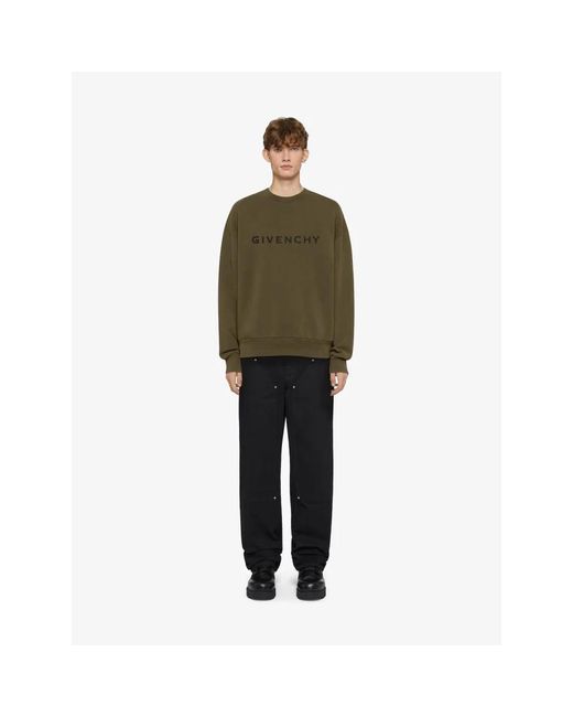 Givenchy Green Sweatshirts for men