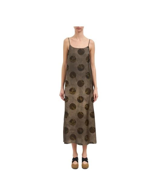 Uma Wang Green Midi Dresses
