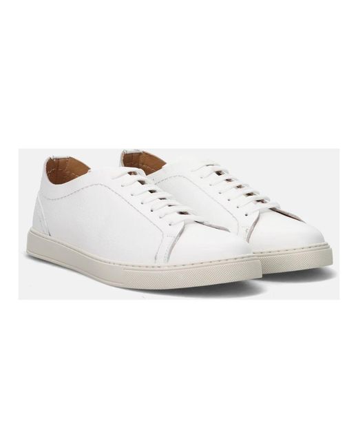 Sangiorgio White Sneakers for men