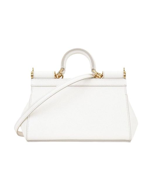 Dolce & Gabbana White Handbags