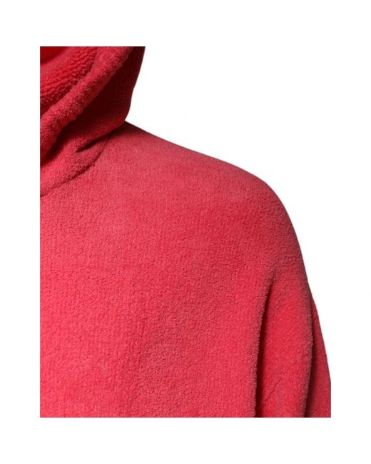 Dolce & Gabbana Pink Hoodies for men