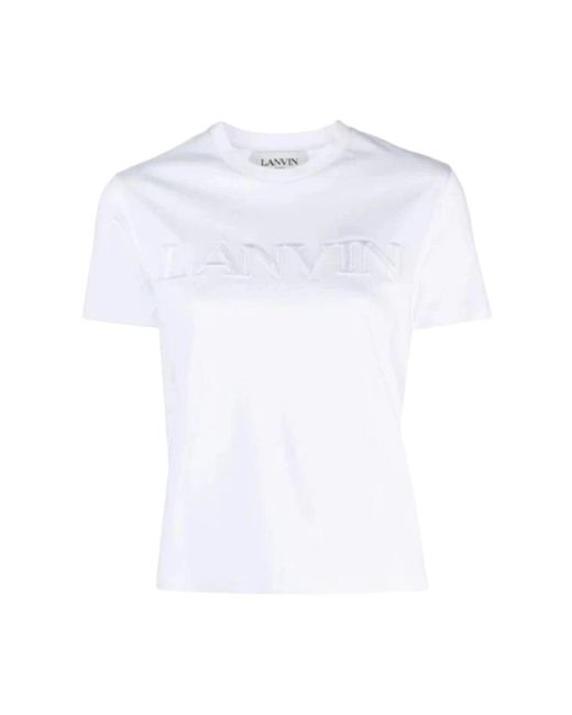 Lanvin White T-Shirts