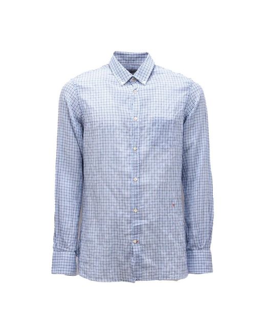 Dondup Blue Casual Shirts for men