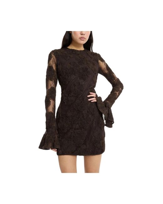 ROTATE BIRGER CHRISTENSEN Black Short Dresses