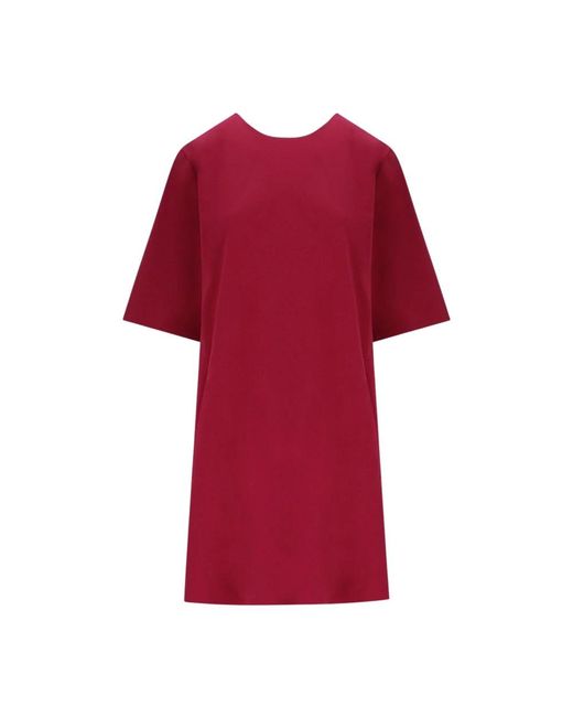 Max Mara Pigna Dress in het Red