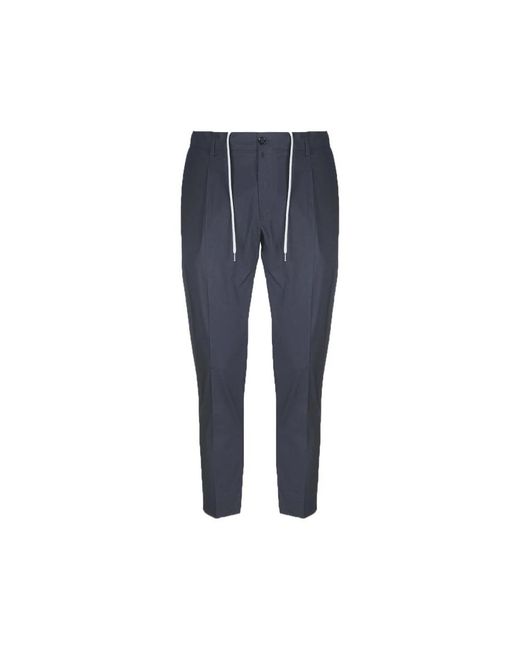 BE ABLE Blue Slim-Fit Trousers for men