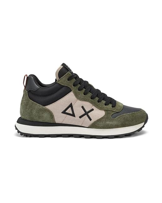 Sun 68 Black Sneakers for men