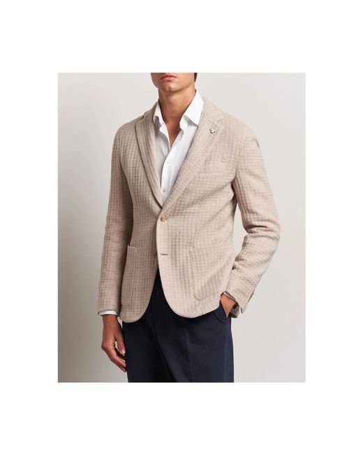 L.b.m. 1911 Natural Blazers for men