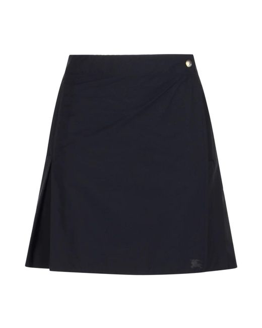 Burberry Blue Short Skirts