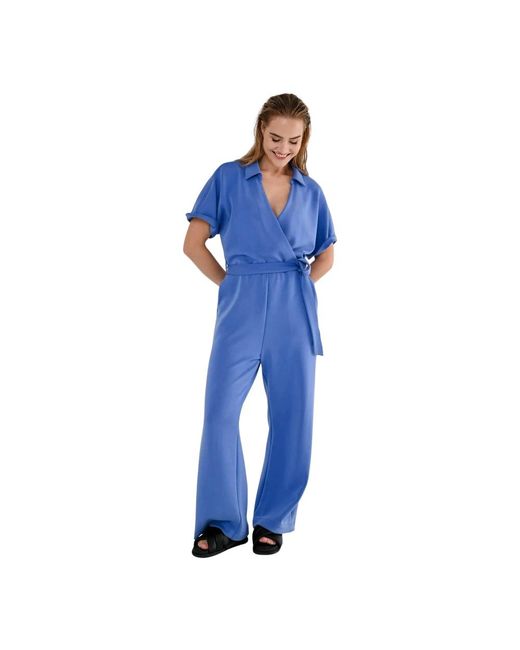Maicazz Jumpsuits & Playsuits ,Blauw ,Suitte Jumpsuit in het Blue