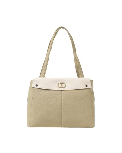 Shoulder Bags Twinset en coloris Natural