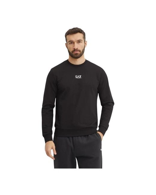 EA7 8Npm30 Sweatshirt in het Black voor heren