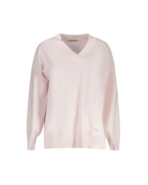 Guess Pink Rosa baumwollpullover