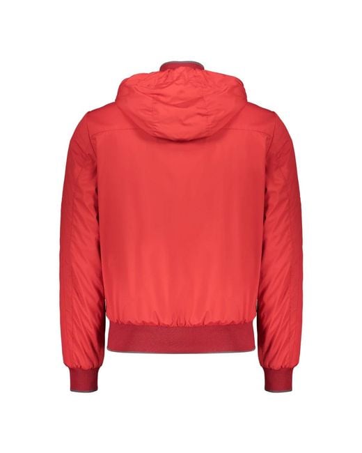 Moorer Red Bomber Jackets for men
