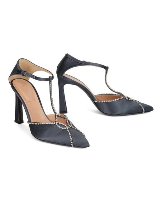 Alberta Ferretti Blue Pumps