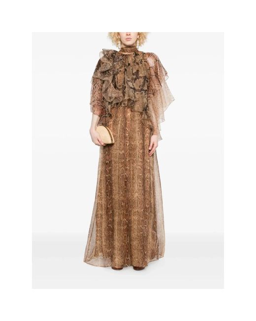 Gowns Zimmermann de color Brown