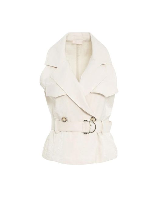 Liu Jo White Trench Weste