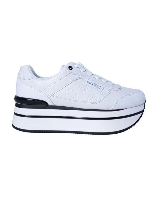 Guess Blue Slip-On Sporty Sneakers