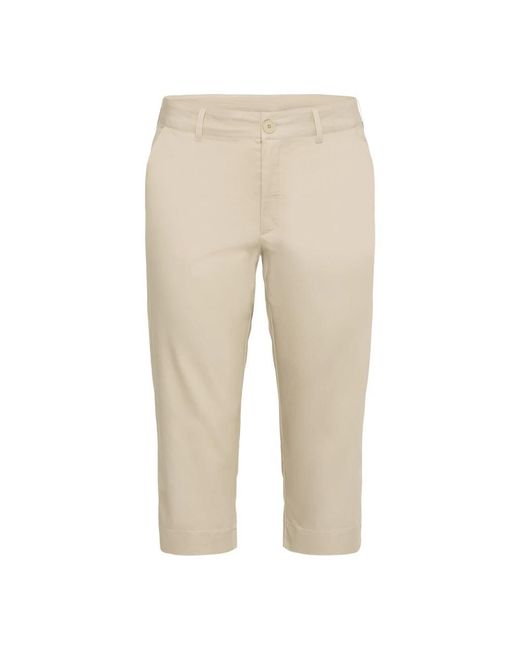 Kaffe Broeken ,Veergrijs Capri Broek in het Natural