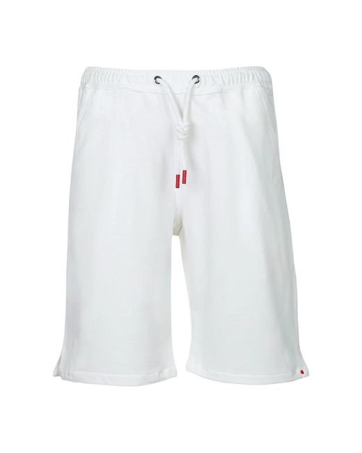 Kiton Short Pants in het White voor heren