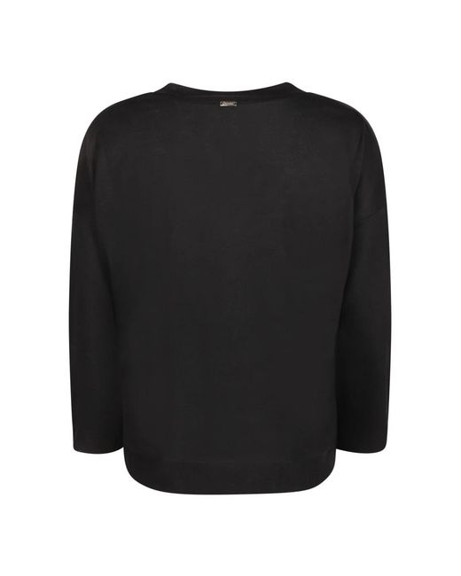 Herno Long Sleeve Knit in het Black