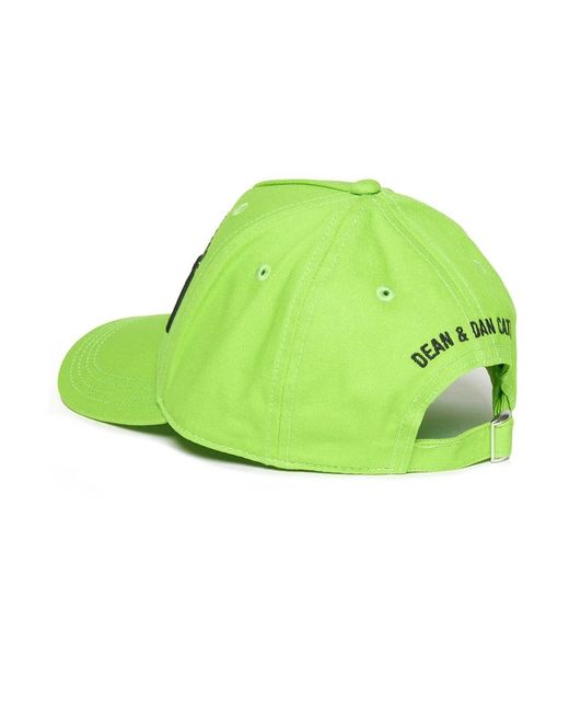 DSquared² Accessoires ,Groen ,Katoen Hoed Accessoires in het Green