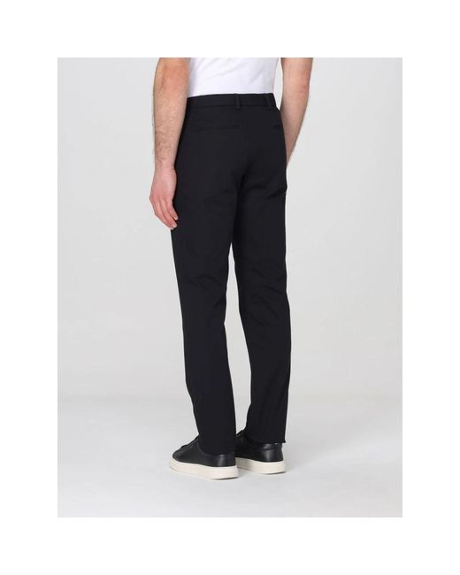 Slim-Fit Trousers di HUGO in Black da Uomo