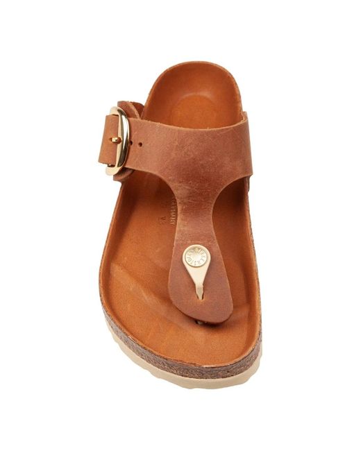 Birkenstock Brown Sliders